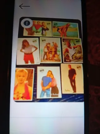 Beverly Hills 90210 cromos de Donuts