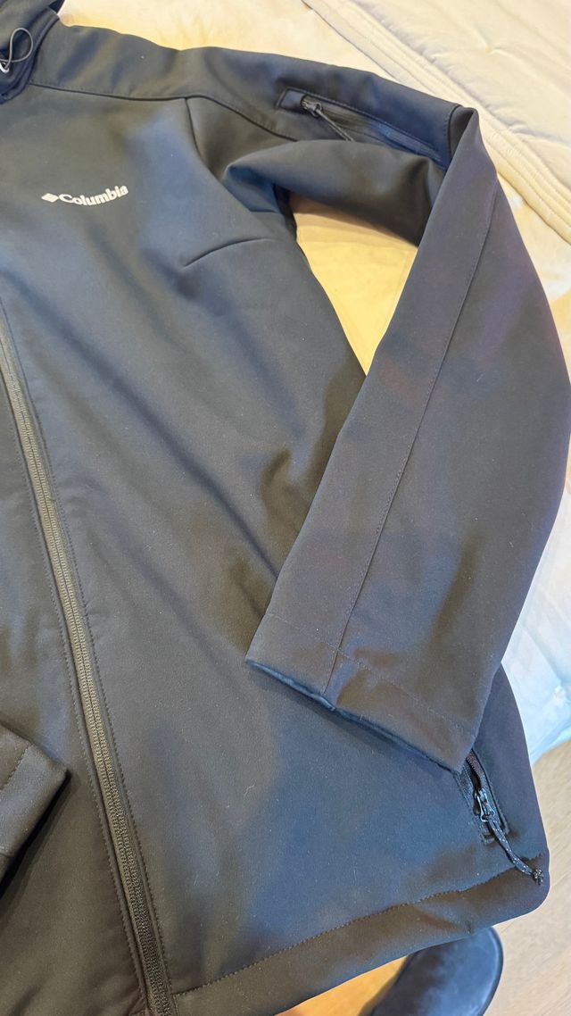 Chaqueta Columbia Negra Mujer