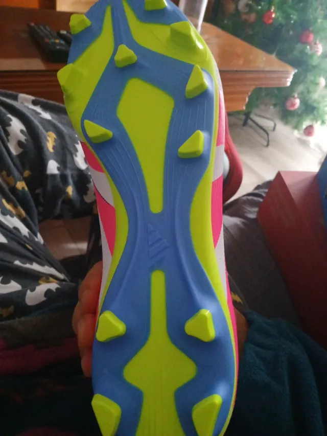 Zapatillas Adidas Predator Futbol Blancas Rosas