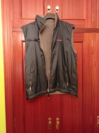 Chaleco Porsche Negro/Gris