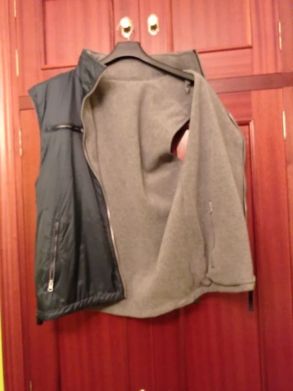 Chaleco Porsche Negro/Gris