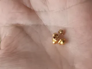 Pendientes bebé oro 18k