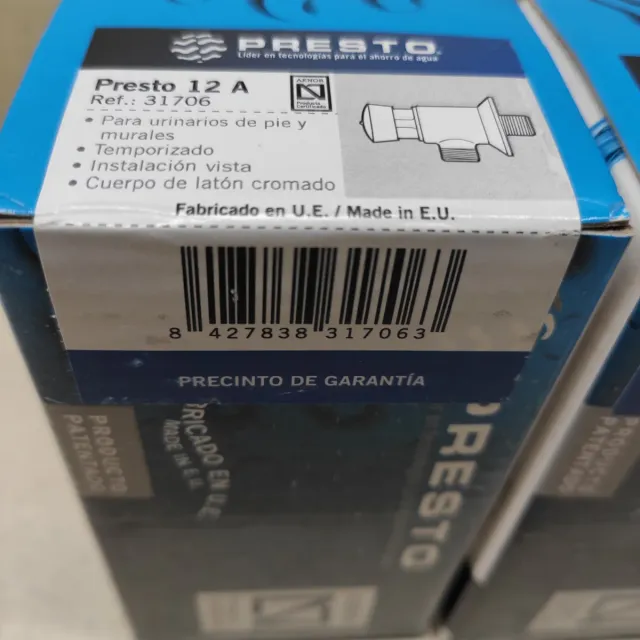 Grifo PRESTO Temporizado Urinario