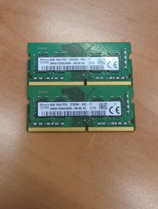2x RAM SK hynix DDR4 8GB 3200Mhz SoDIMM