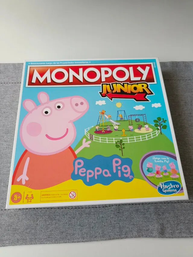 Monopoly Junior Peppa Pig Juego de Mesa