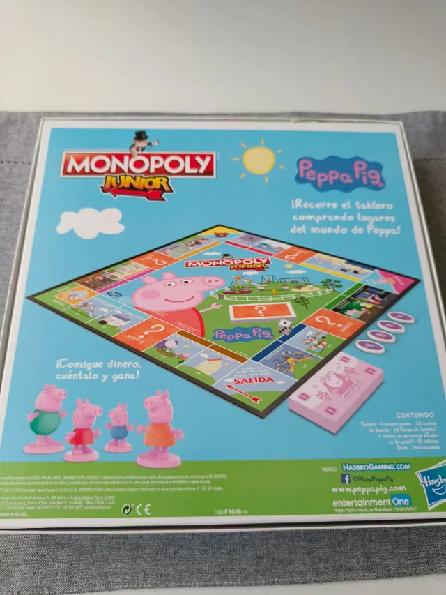 Monopoly Junior Peppa Pig Juego de Mesa