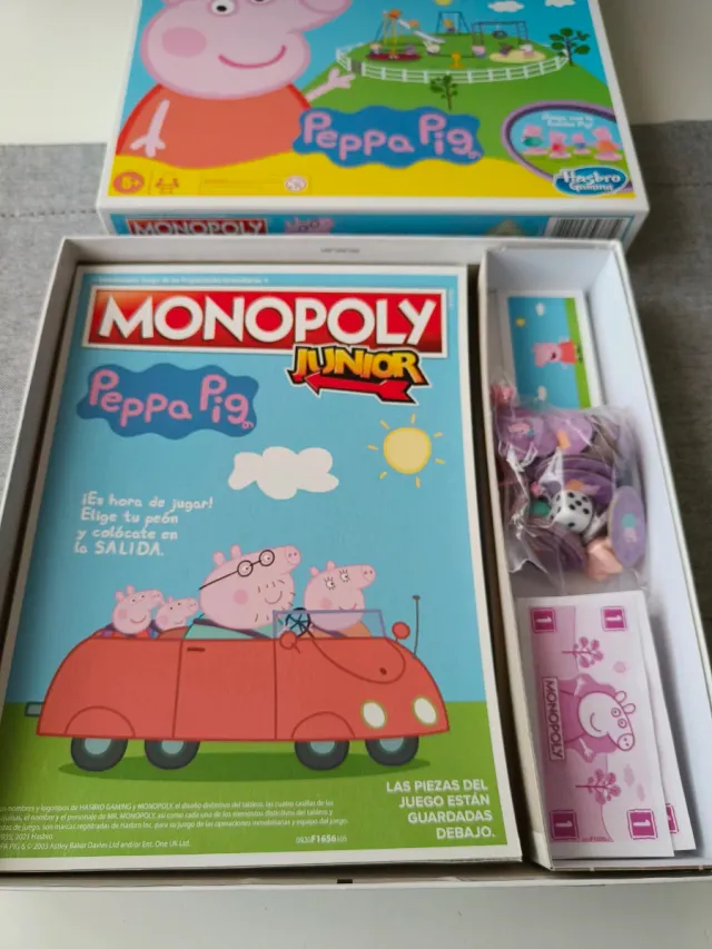 Monopoly Junior Peppa Pig Juego de Mesa