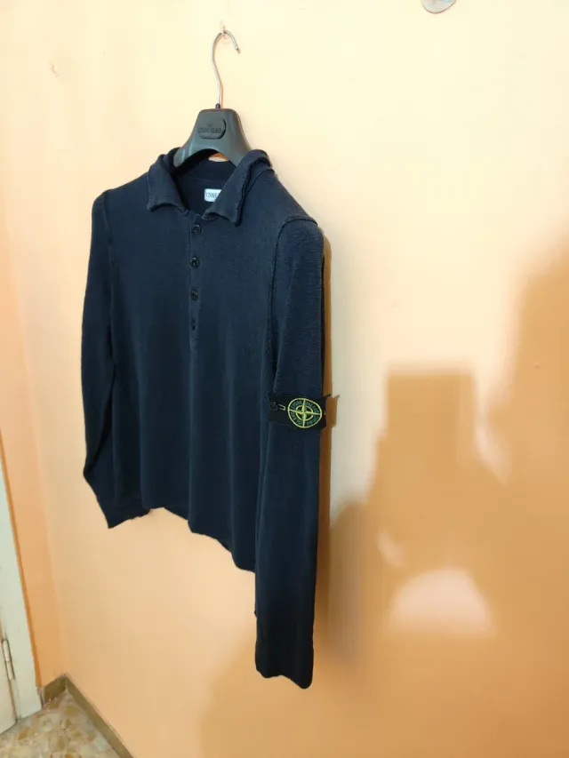 Maglioncino Stone Island Blu Tg M