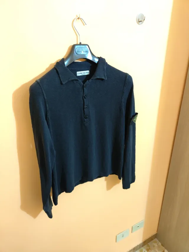 Maglioncino Stone Island Blu Tg M