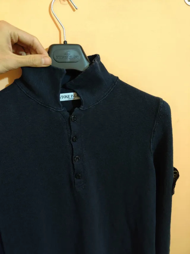 Maglioncino Stone Island Blu Tg M