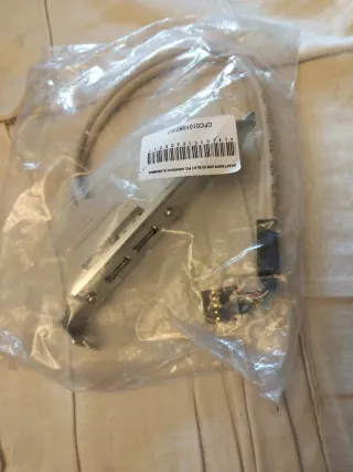 Adaptador USB x2 Slot PCI Hembra