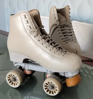 Patines Belati 4 Ruedas blanco nacarado. N°37