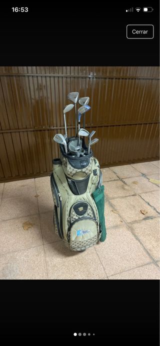 Bolsa de golf con palos de mujer muy ligera