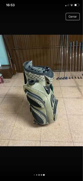 Bolsa de golf con palos de mujer muy ligera