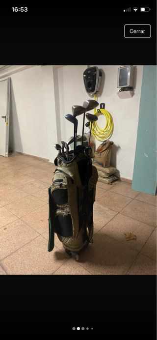 Bolsa de golf con palos de mujer muy ligera