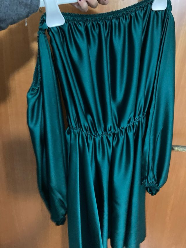 Vestito verde scuro elegante