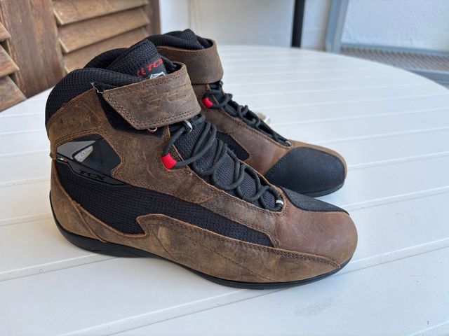 Zapatillas Moto TCX Marrones Talla 42