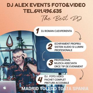 DJ SUNET FOTO VIDEO FOTOMATON PLATAFORMA 360