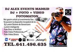 DJ SUNET FOTO VIDEO FOTOMATON PLATAFORMA 360