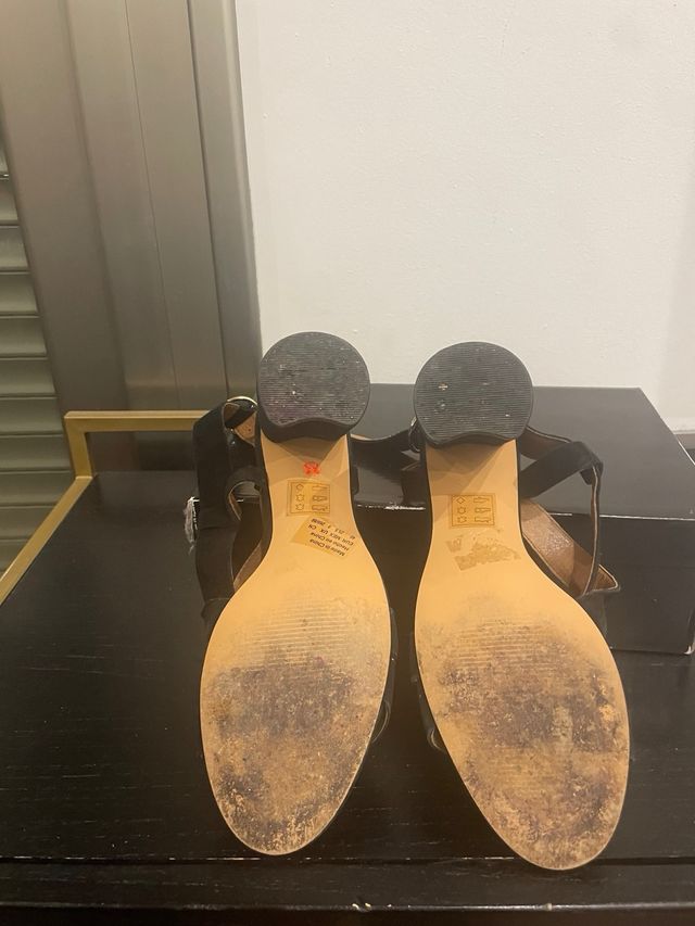 Sandalias Cortefiel Negras