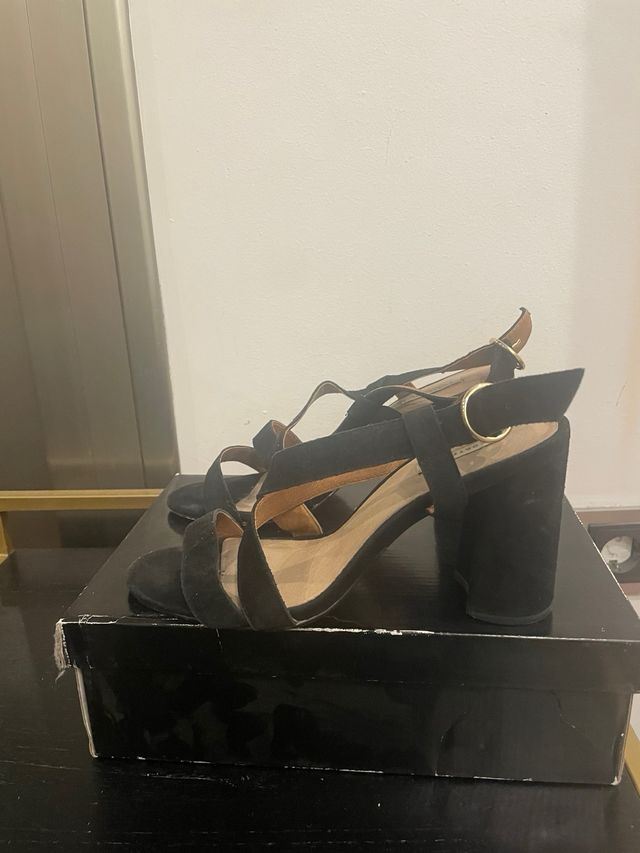 Sandalias Cortefiel Negras