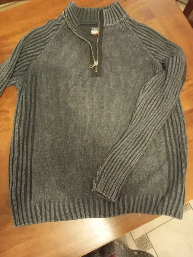 Maglione uomo colore grigio