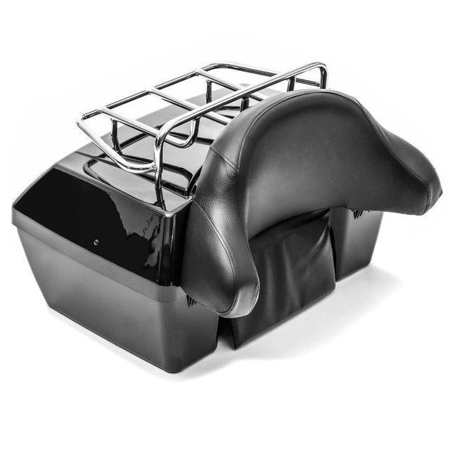 Maletín para moto negro