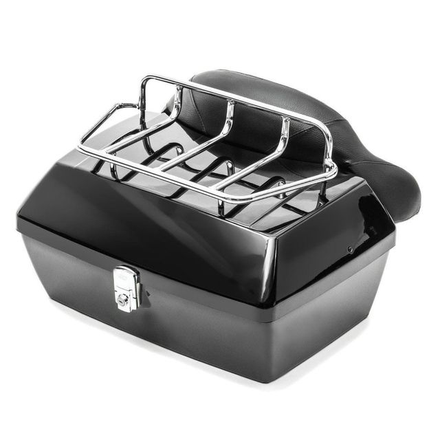 Maletín para moto negro