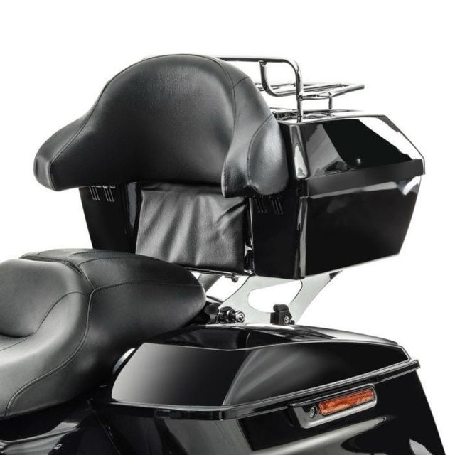 Maletín para moto negro