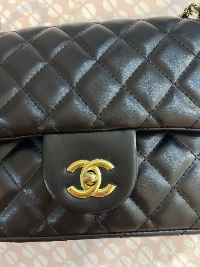 Bolso Chanel Clásico Negro Piel