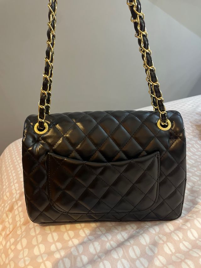 Bolso Chanel Clásico Negro Piel
