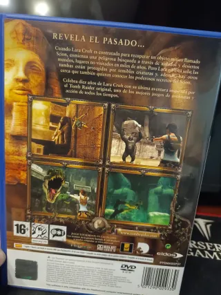 Tomb Raider Anniversary PS2 PAL ESP