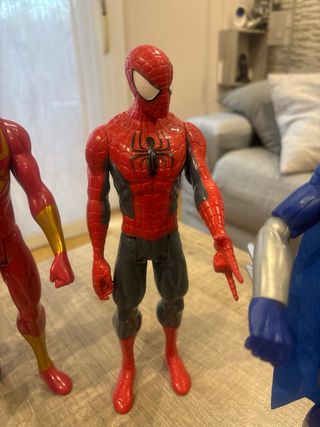 Figuras Superhéroes: Superman, Batman, Spiderman