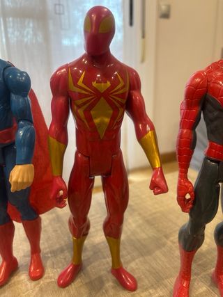 Figuras Superhéroes: Superman, Batman, Spiderman