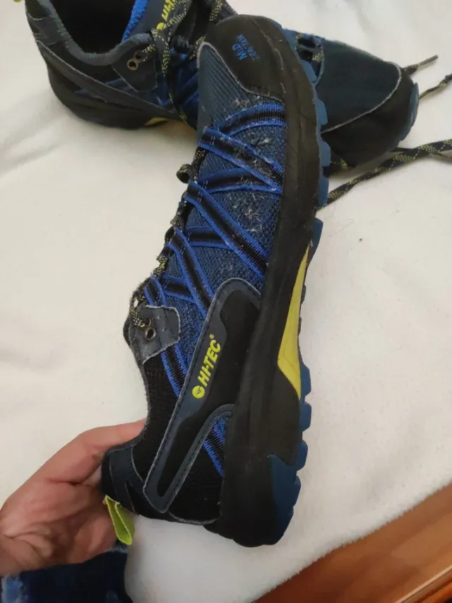 Deportivas Hi-Tec Hombre Azul/Negro