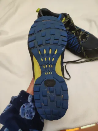 Deportivas Hi-Tec Hombre Azul/Negro