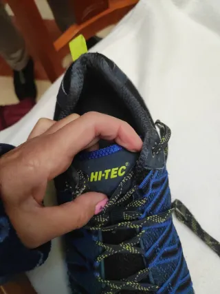 Deportivas Hi-Tec Hombre Azul/Negro