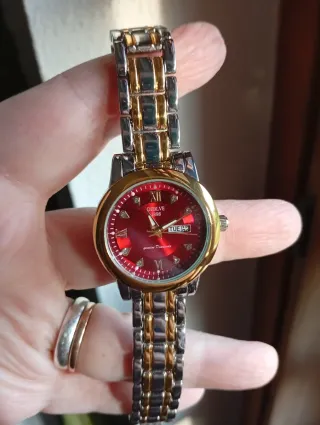 Offerta Natale!Orologio DEBLVE donna oro rosso