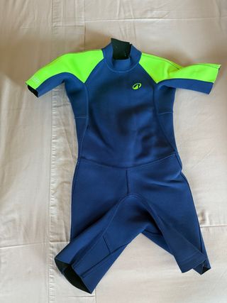 Traje neopreno infantil manga corta 5-6 años