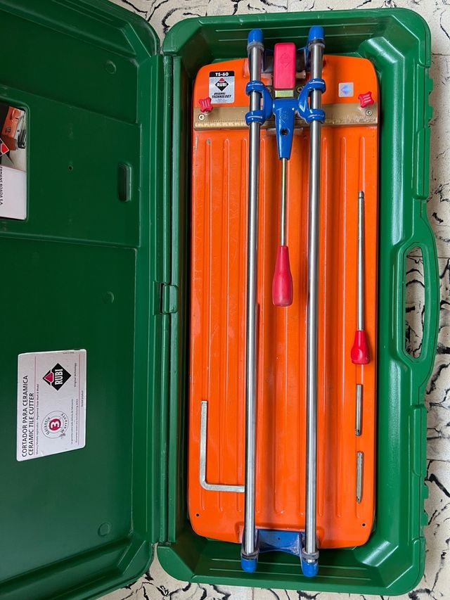 máquina de cortar azulejo rubi ts60