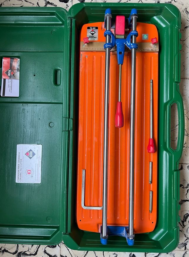 máquina de cortar azulejo rubi ts60