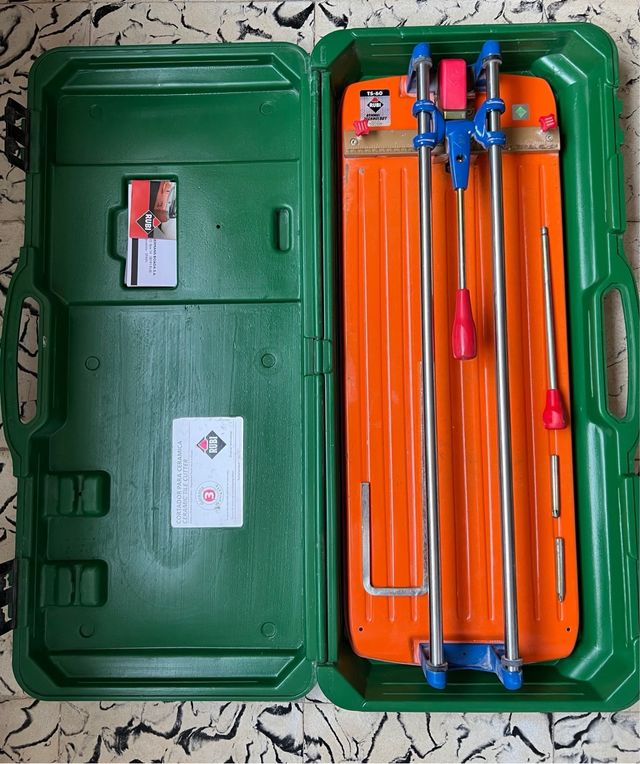 máquina de cortar azulejo rubi ts60
