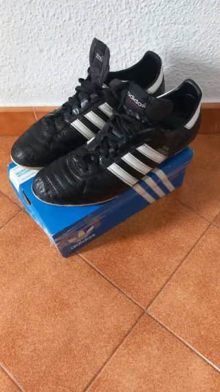 Botas de fútbol Adidas Kaiser Negras Talla