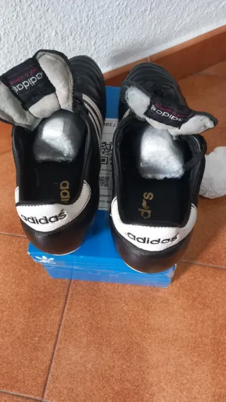 Botas de fútbol Adidas Kaiser Negras Talla