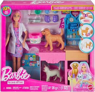 Barbie Veterinaria + Clínica veterinaria + Animale