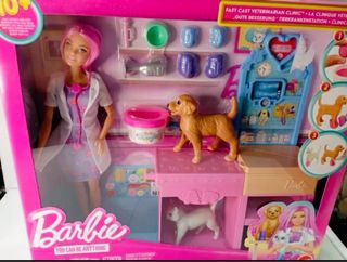 Barbie Veterinaria + Clínica veterinaria + Animale