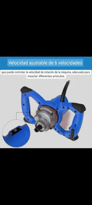 NUEVA! Batidora Construcción 2600W Regulable