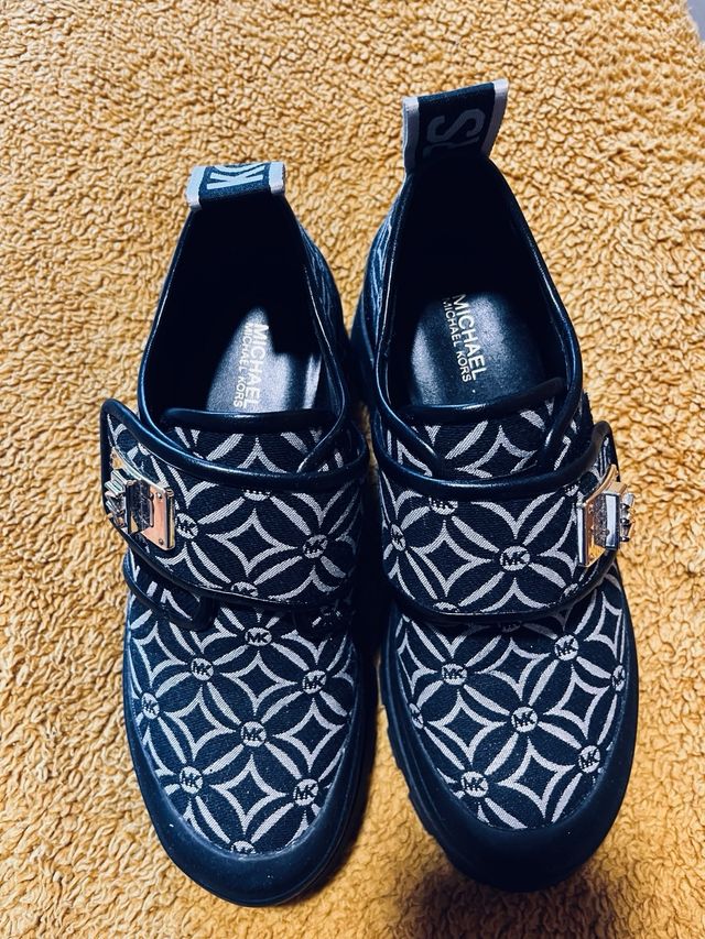 Sapatillas Michael Kors Beige/Negro