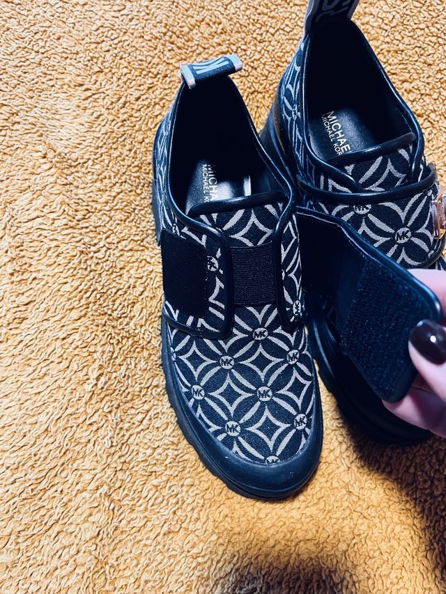 Sapatillas Michael Kors Beige/Negro