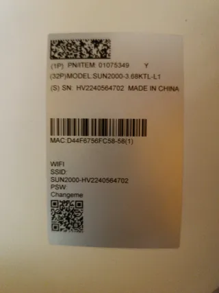 Inversor Huawei SUN2000 L1